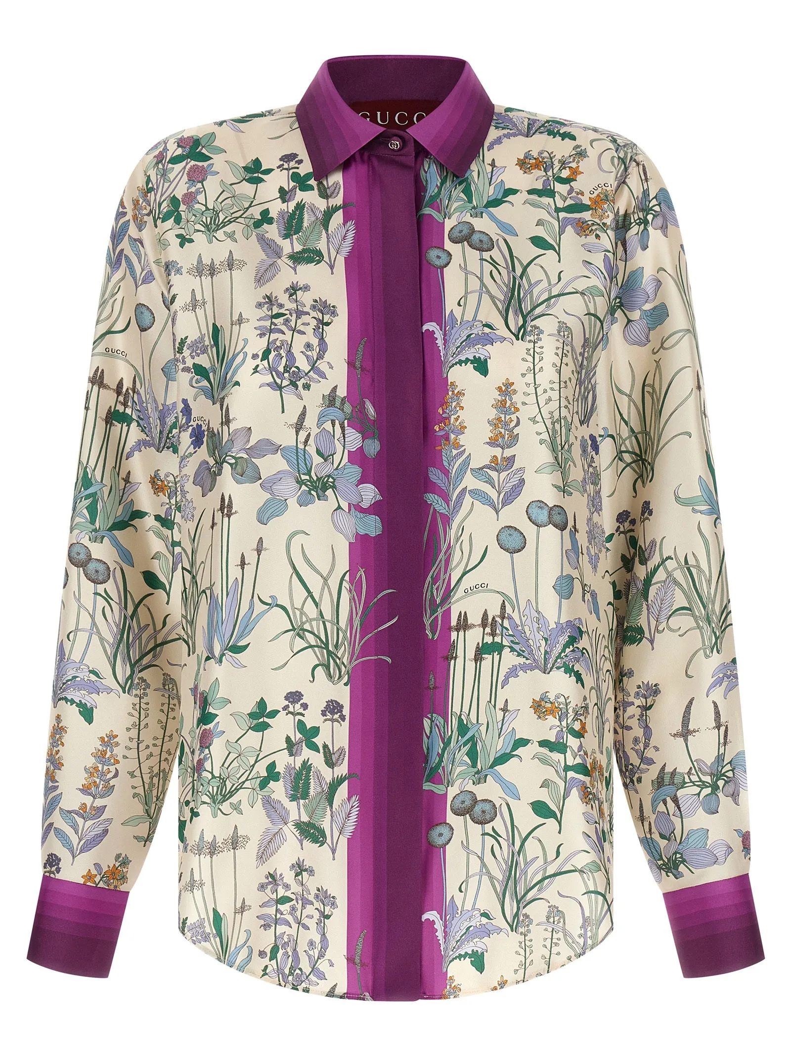 Silk Shirt Shirt And Blouse Multicolor sold by Wanan Luxury