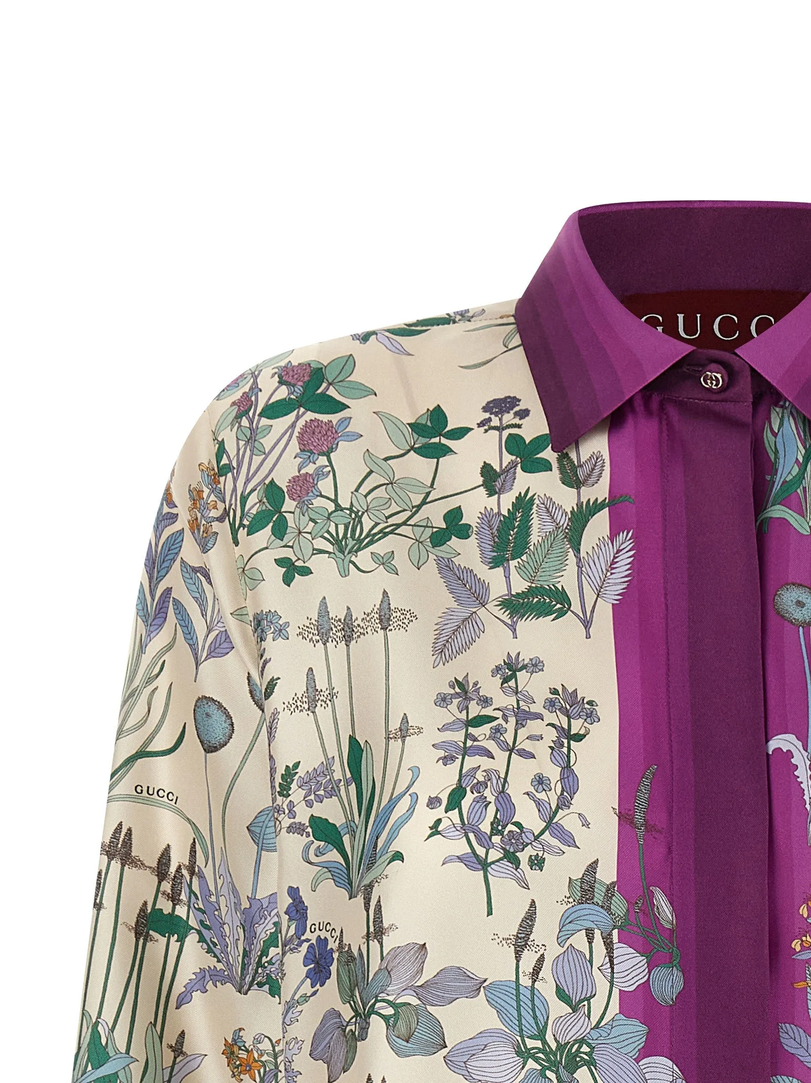 Silk Shirt Shirt And Blouse Multicolor sold by Wanan Luxury product image thumbnail 3