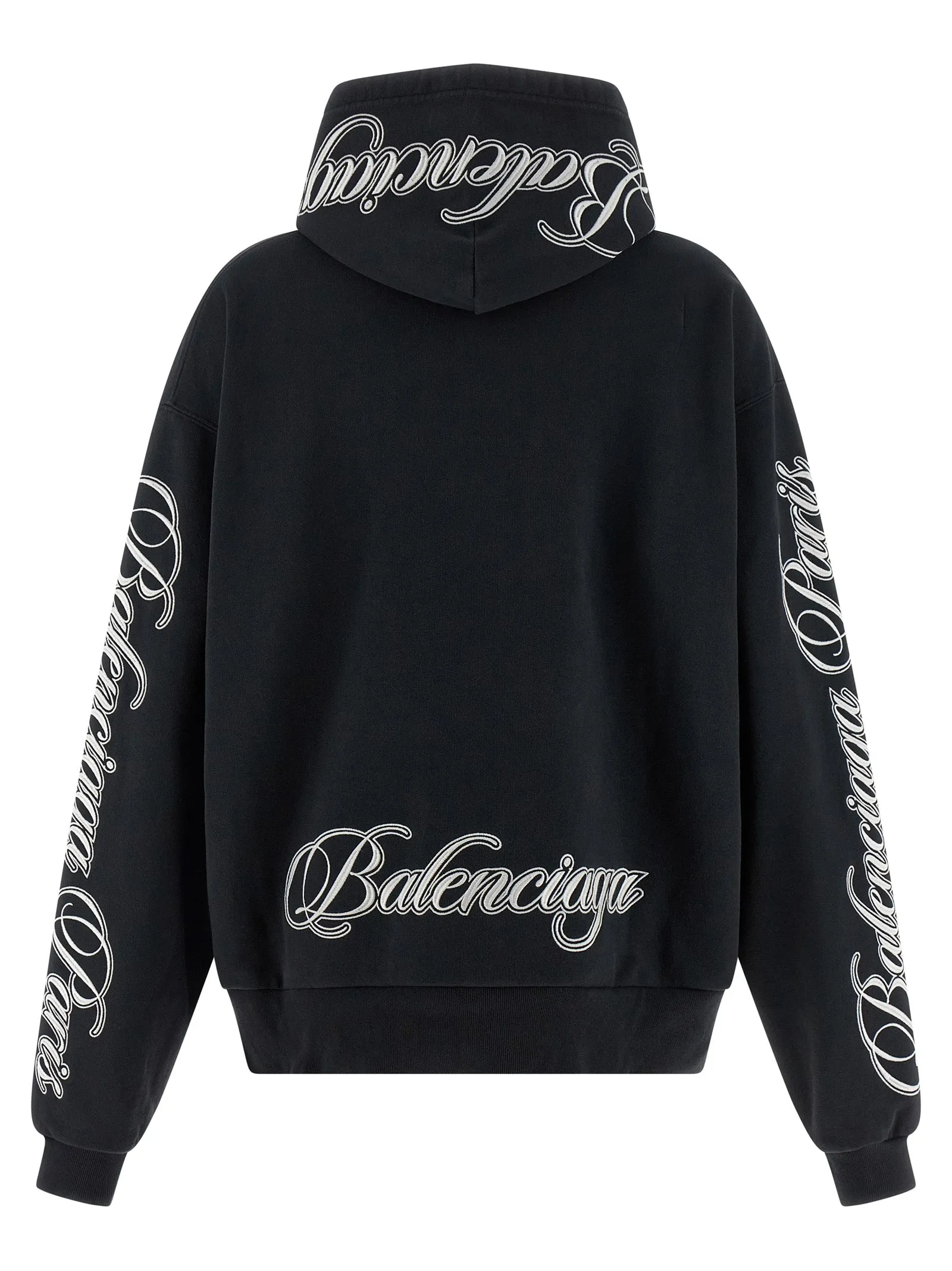 Cursive Sweatshirt Black sold by Wanan Luxury product image thumbnail 2