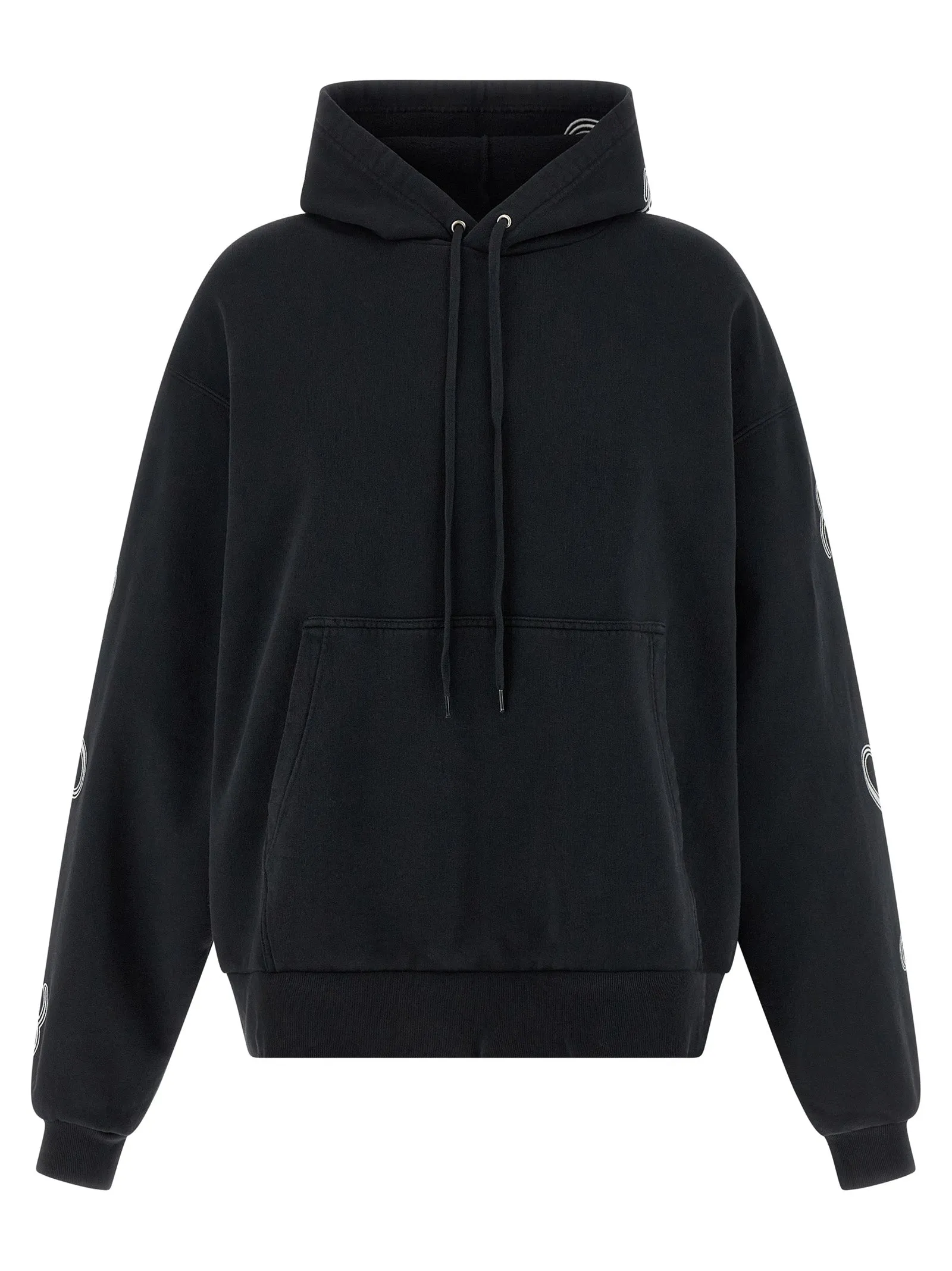 Cursive Sweatshirt Black sold by Wanan Luxury