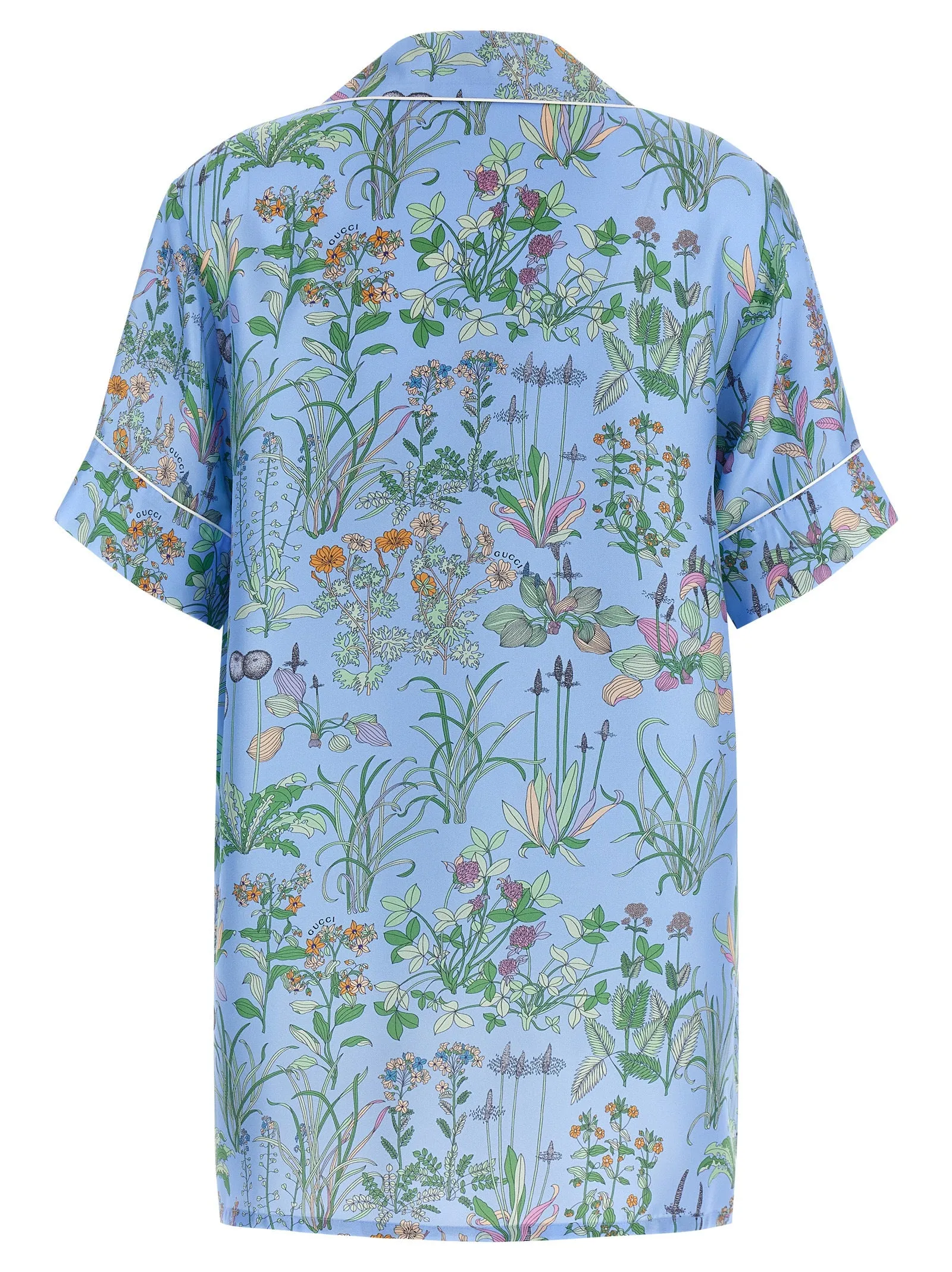 Silk Blouse Shirt And Blouse Light Blue sold by Wanan Luxury product image thumbnail 2