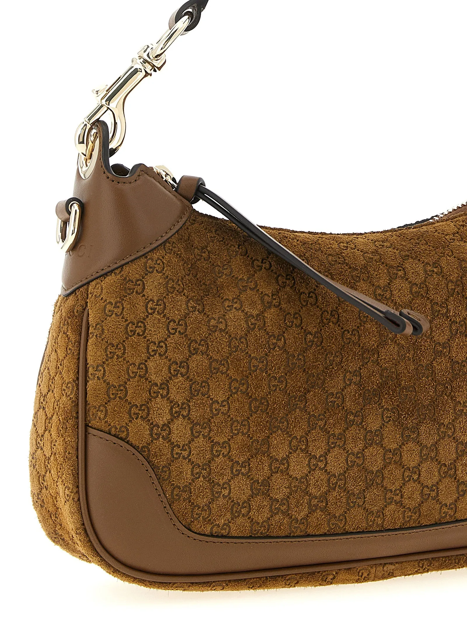 Gucci B Shoulder Bags Brown sold by Wanan Luxury product image thumbnail 3