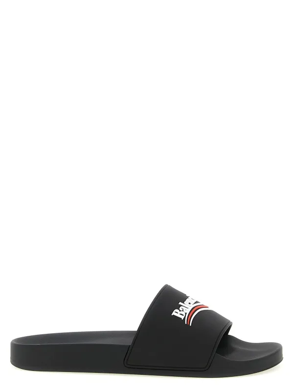 Pool Sandals Black made by Balenciaga