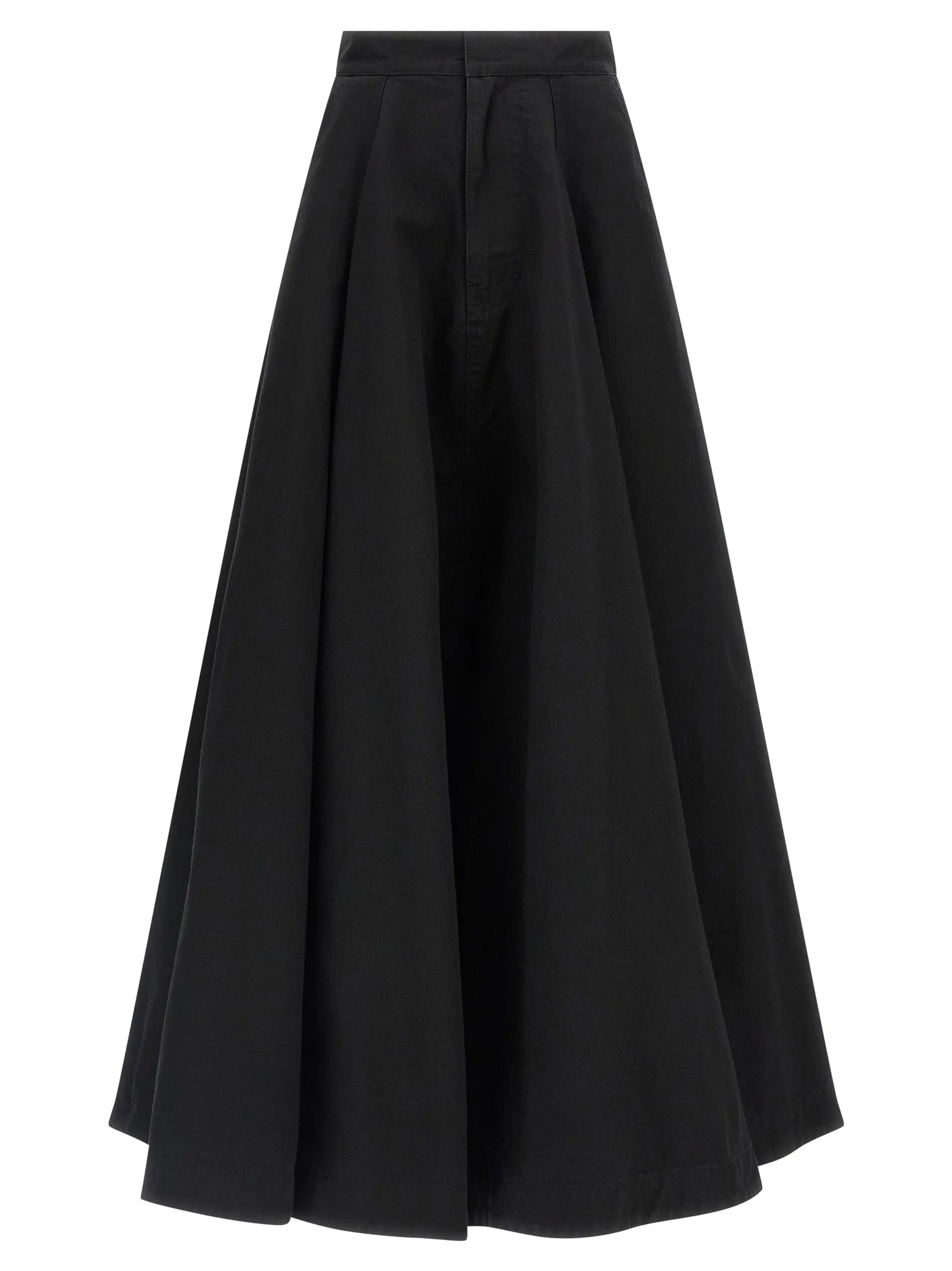 Godet Skirts Black sold by Wanan Luxury