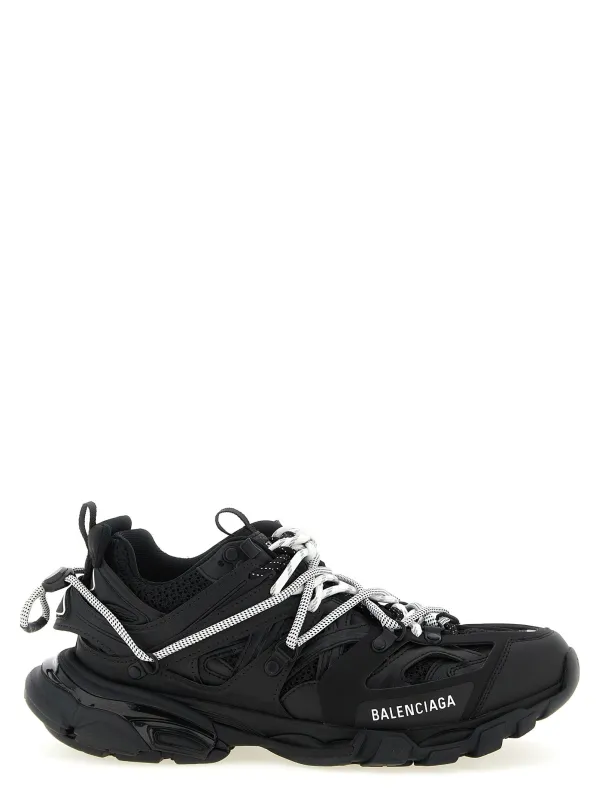 Track Trail Laces Sneakers Black made by Balenciaga