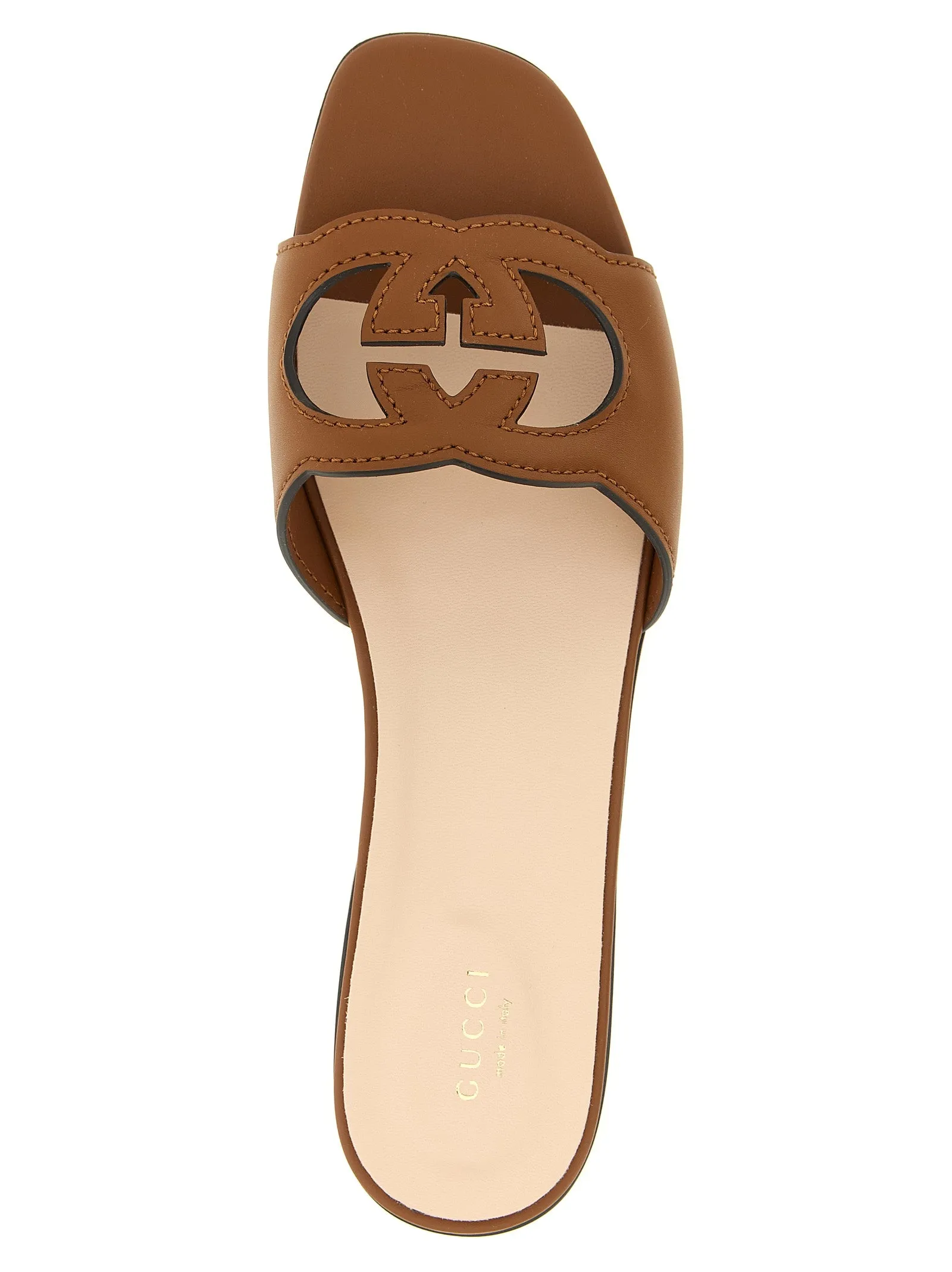 Gg Sandals Brown sold by Wanan Luxury product image thumbnail 4