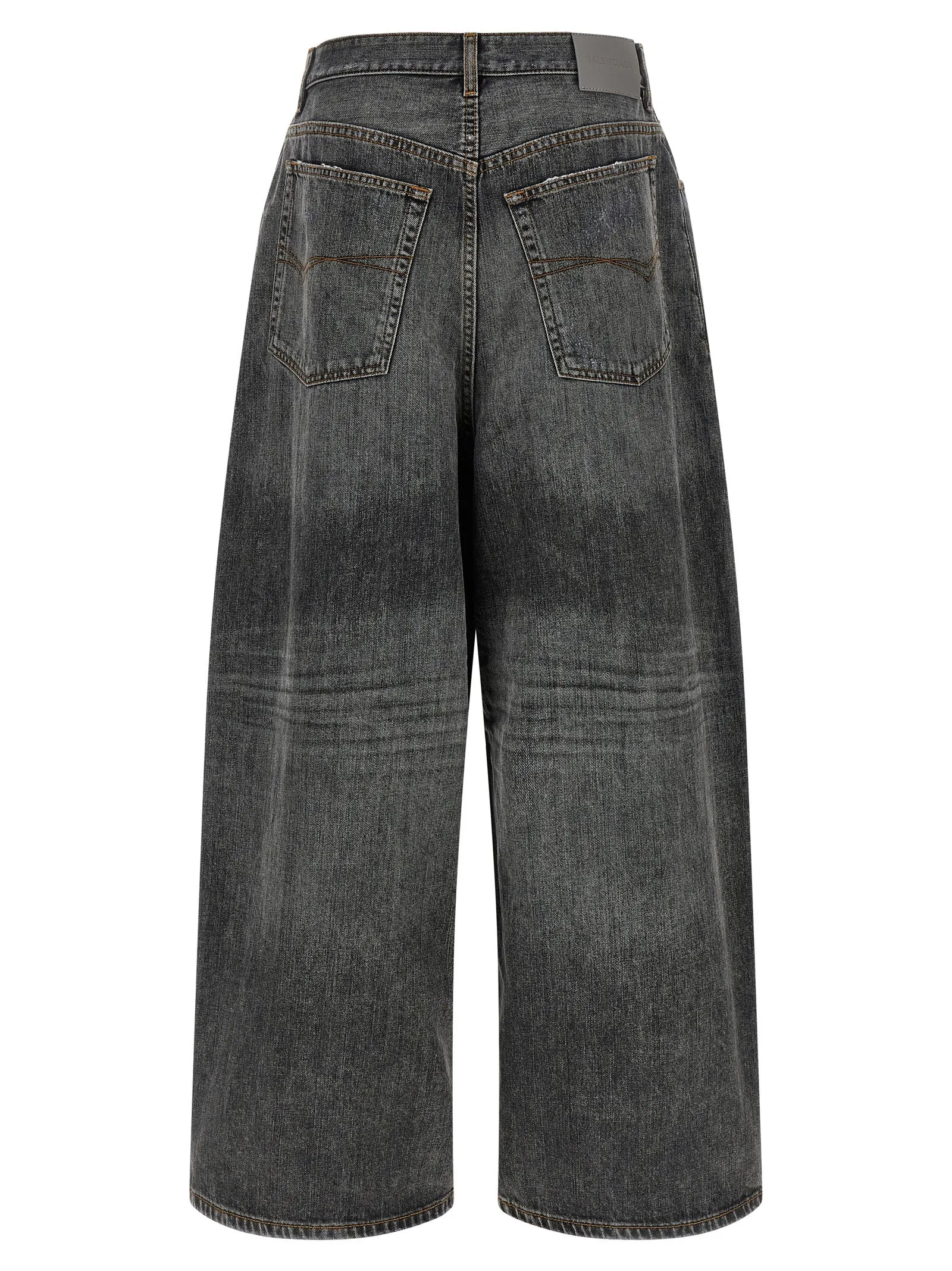 Low Crotch Baggy Jeans Gray sold by Wanan Luxury product image thumbnail 2