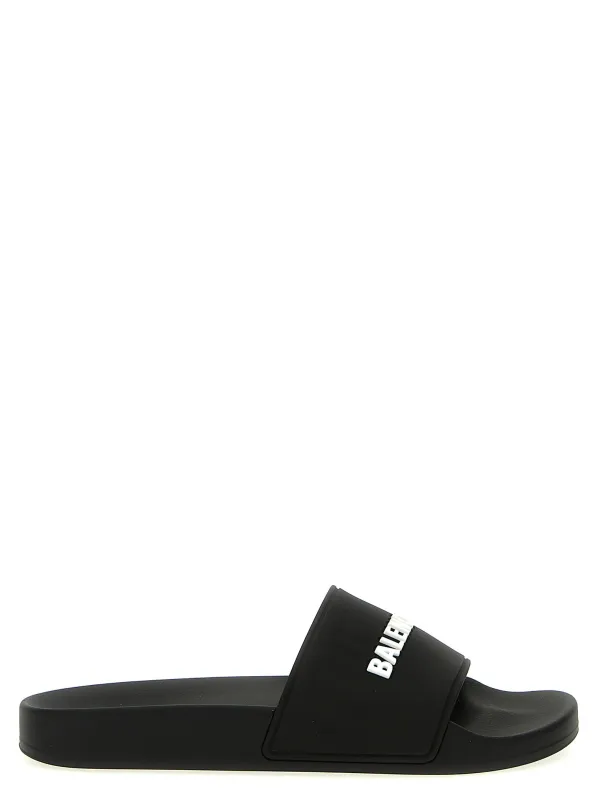Pool Sandals White/Black made by Balenciaga
