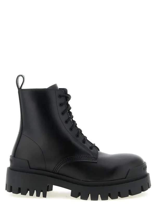 Strike Boots And Ankle Boots Black made by Balenciaga