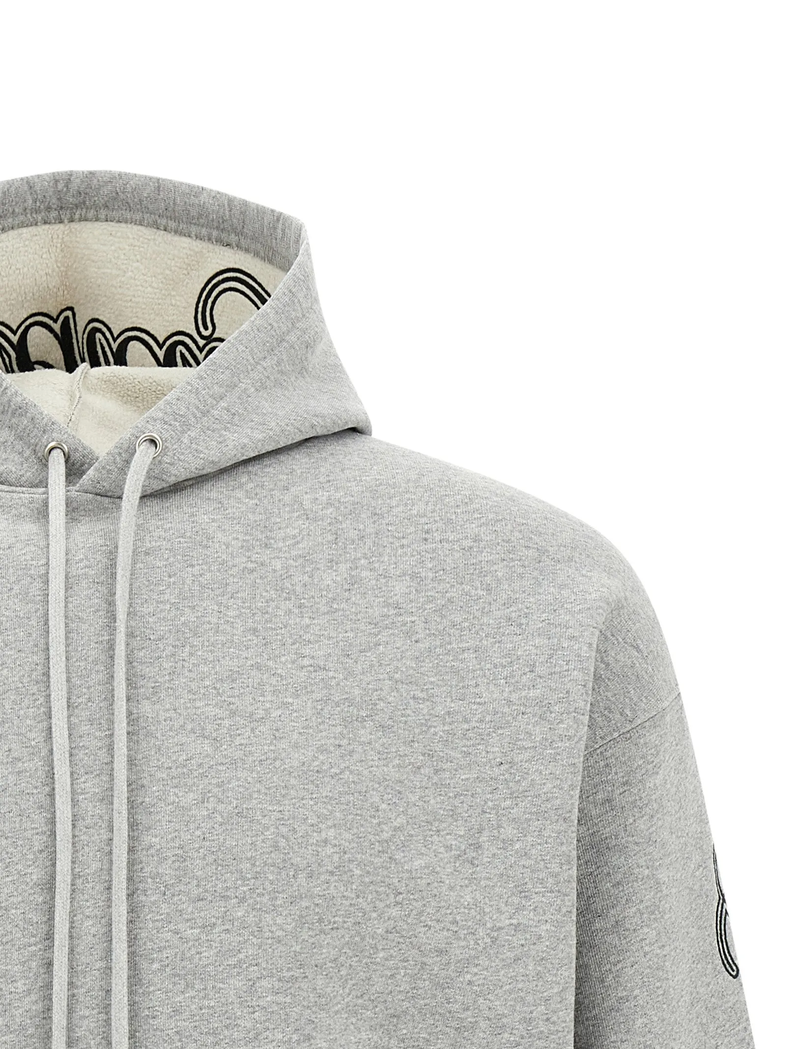 Cursive Sweatshirt Gray sold by Wanan Luxury product image thumbnail 4