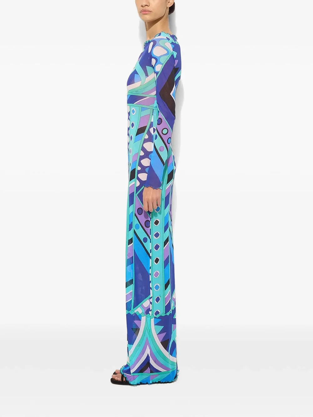 Vivara Print Tulle Dress sold by Wanan Luxury product image thumbnail 4