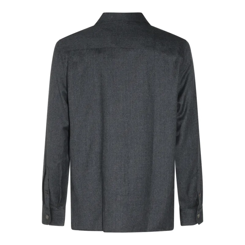 Shirts Dark Grey made by Brunello Cucinelli