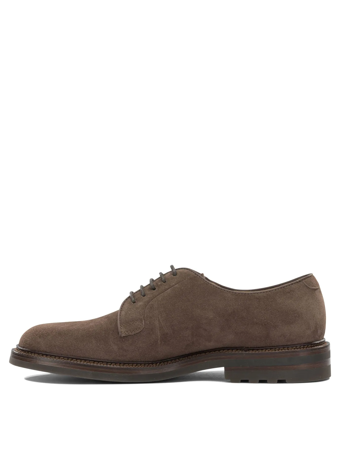 Suede Brogues Lace-Up Shoes Brown sold by Wanan Luxury product image thumbnail 3