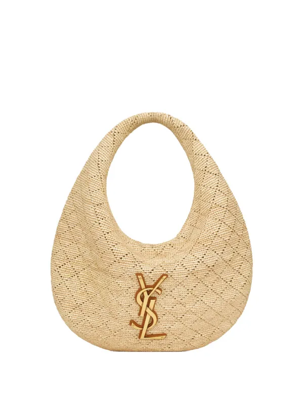 Icare Hobo In Raffia made by Yves Saint Laurent