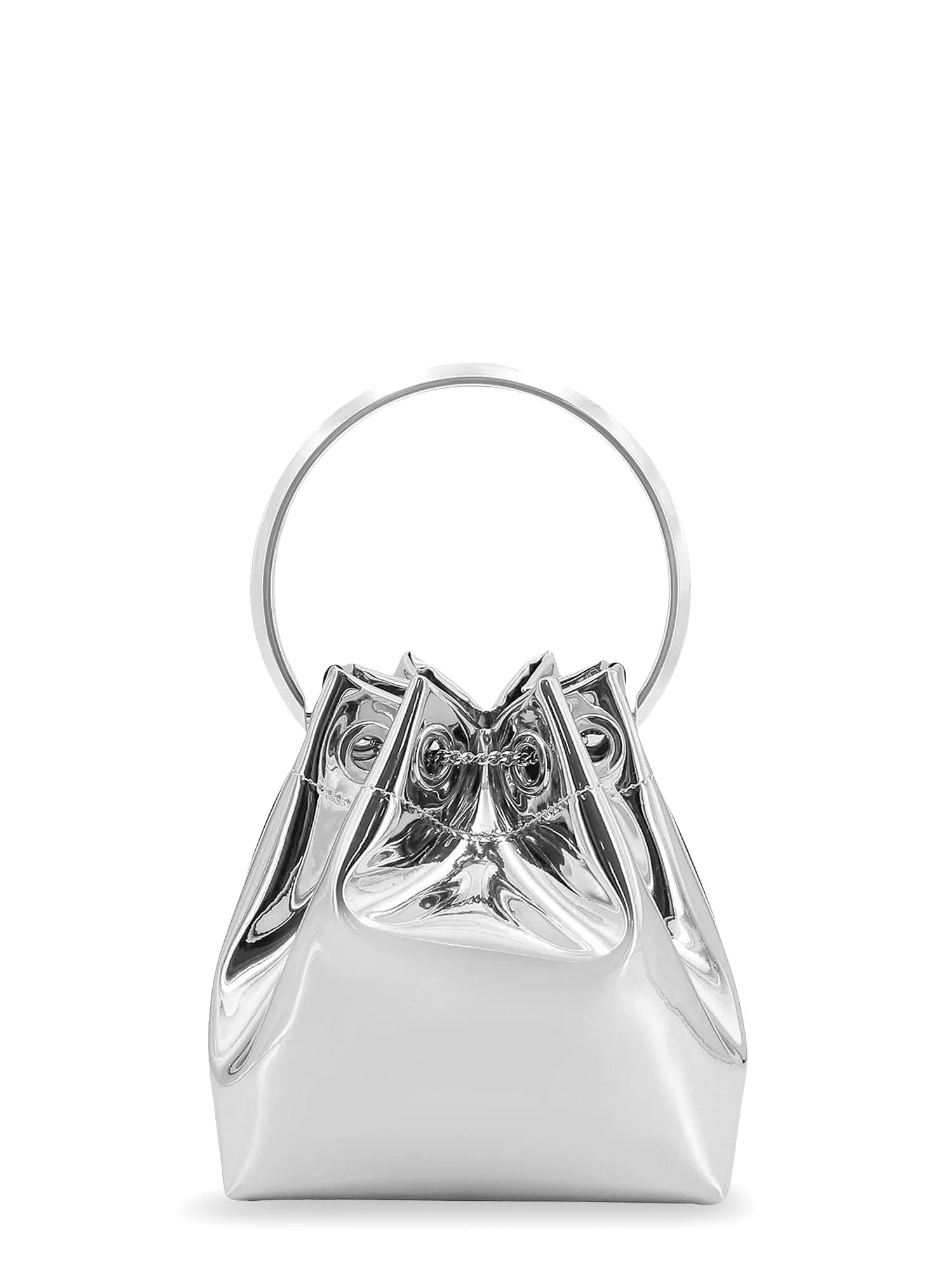 Bonbon Bucket Bag In Mirrored Fabric sold by Wanan Luxury product image thumbnail 2