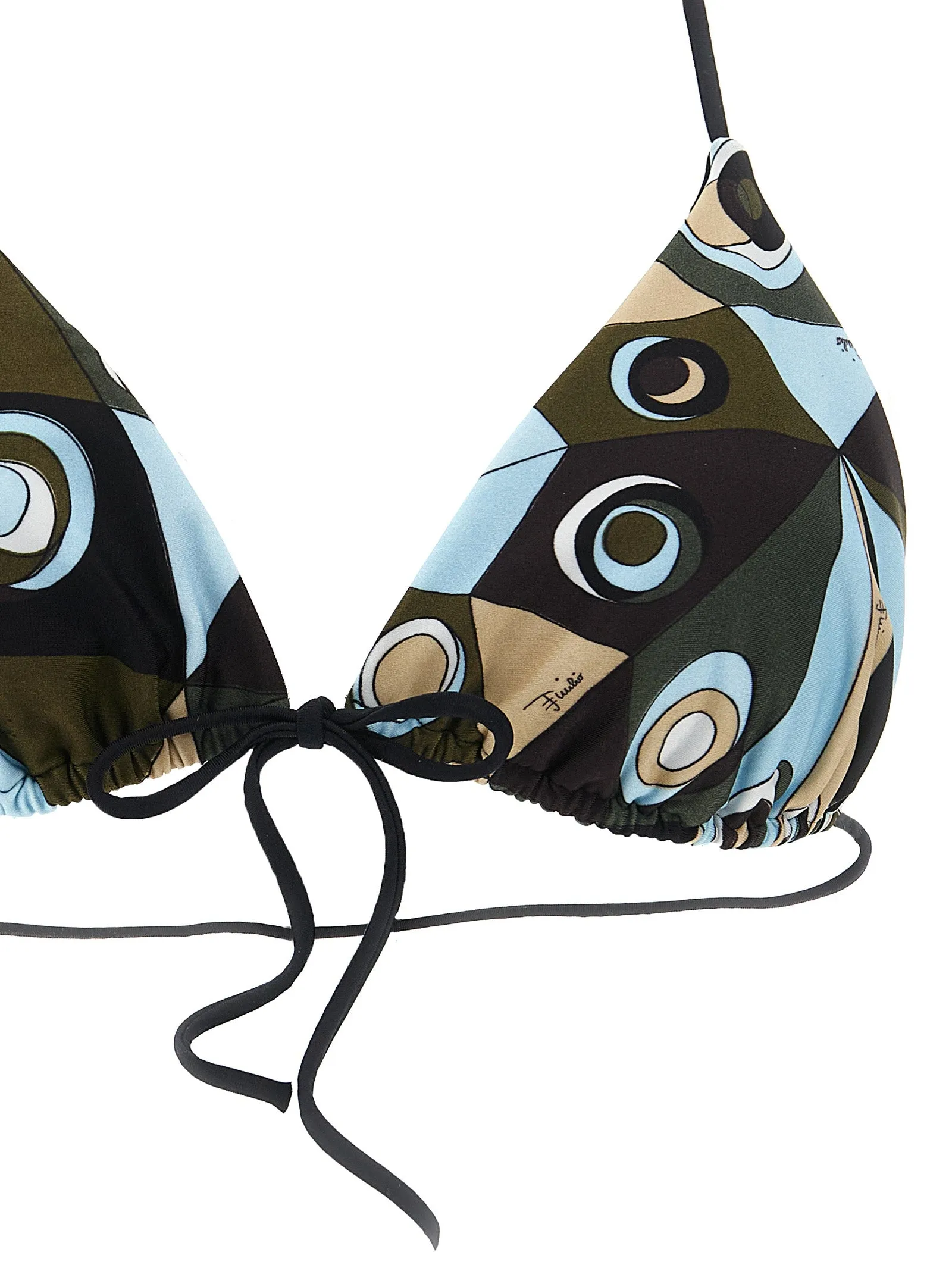 Triangle Bikini Top Beachwear Multicolor sold by Wanan Luxury product image thumbnail 3