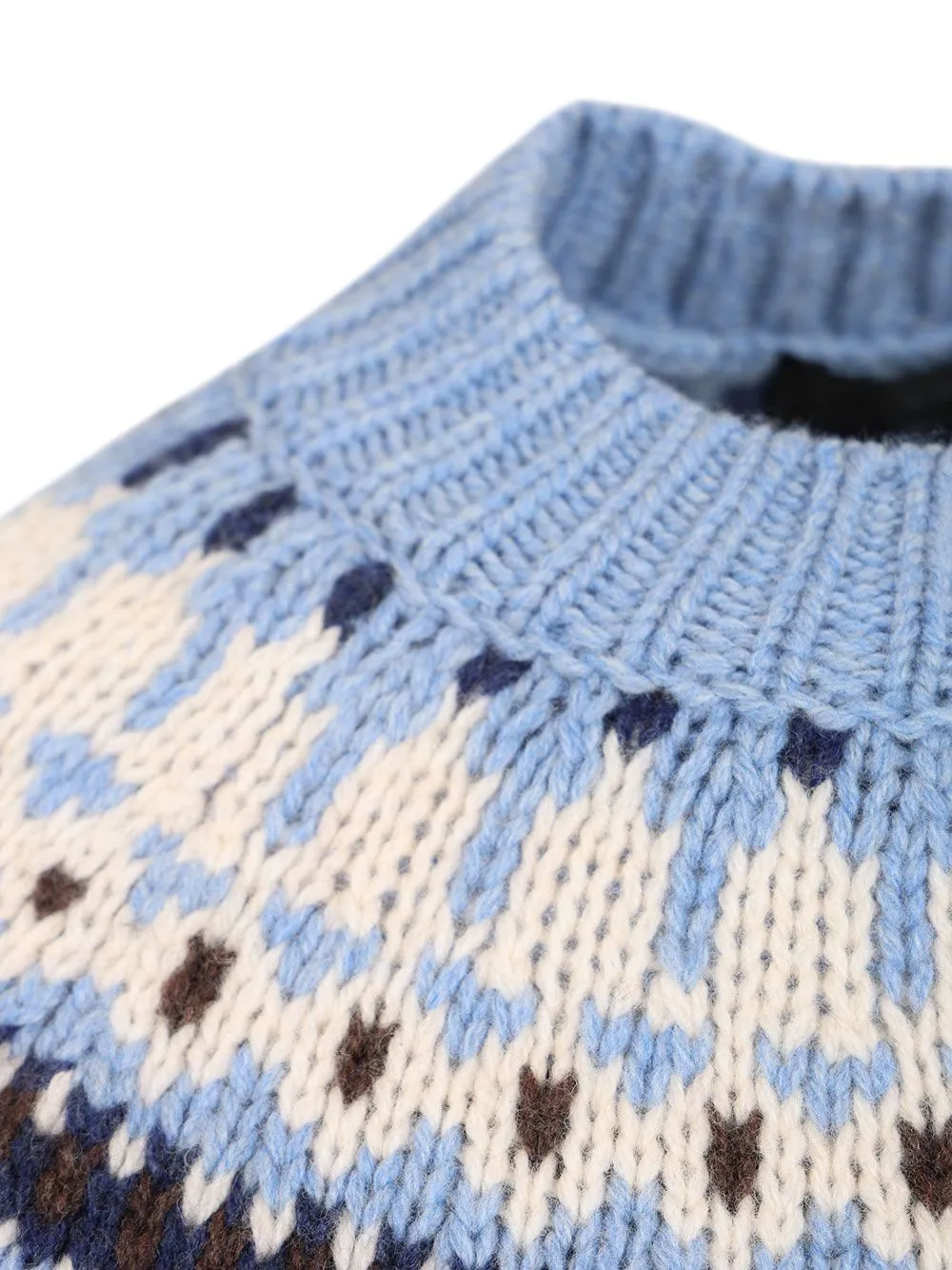 Sweet Winter Sweater Knitwear Light Blue sold by Wanan Luxury product image thumbnail 5