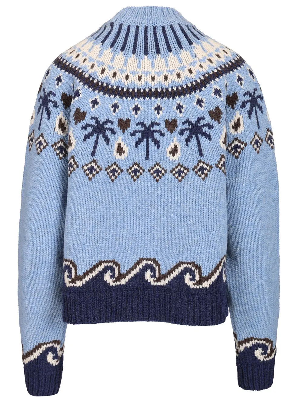 Sweet Winter Sweater Knitwear Light Blue sold by Wanan Luxury product image thumbnail 2