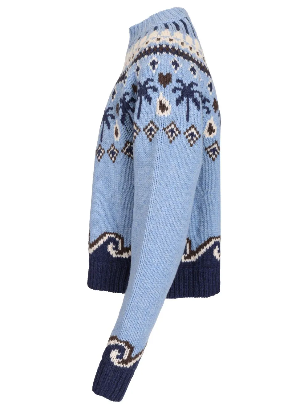 Sweet Winter Sweater Knitwear Light Blue sold by Wanan Luxury product image thumbnail 3