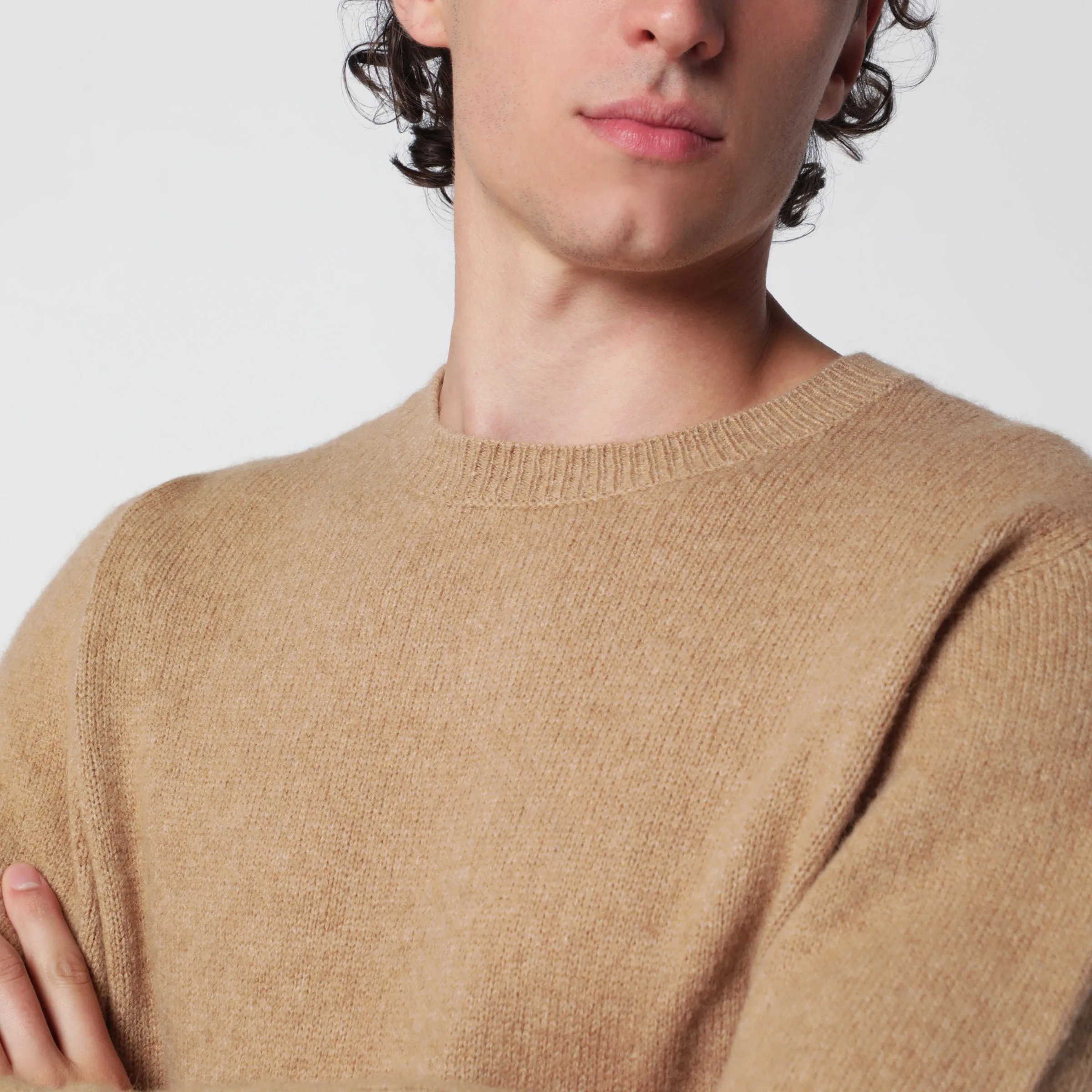 Camel Wool-Blend Sweater sold by Wanan Luxury product image thumbnail 2