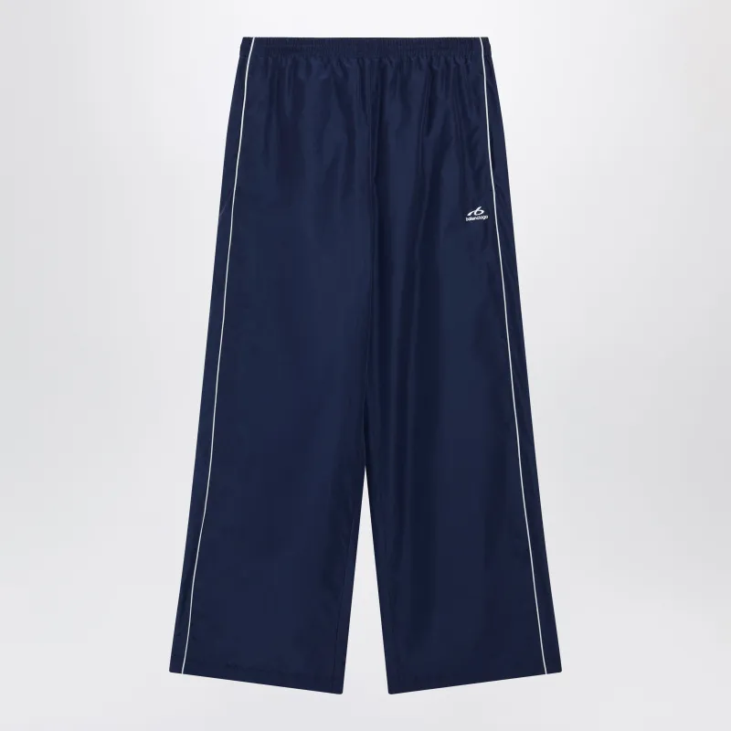 Bodies Track Pants In Dark Navy Poplin made by Balenciaga