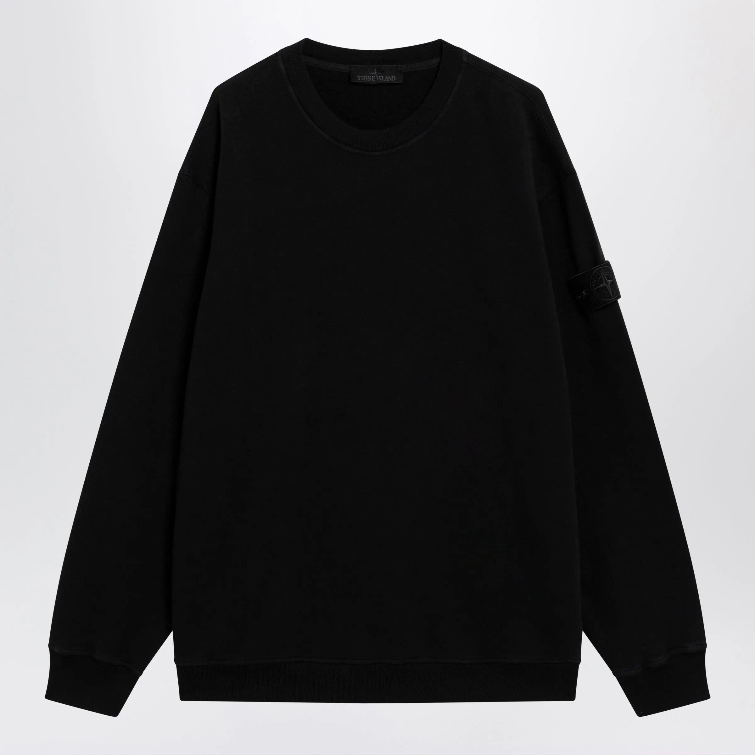 Black Cotton Sweatshirt sold by Wanan Luxury