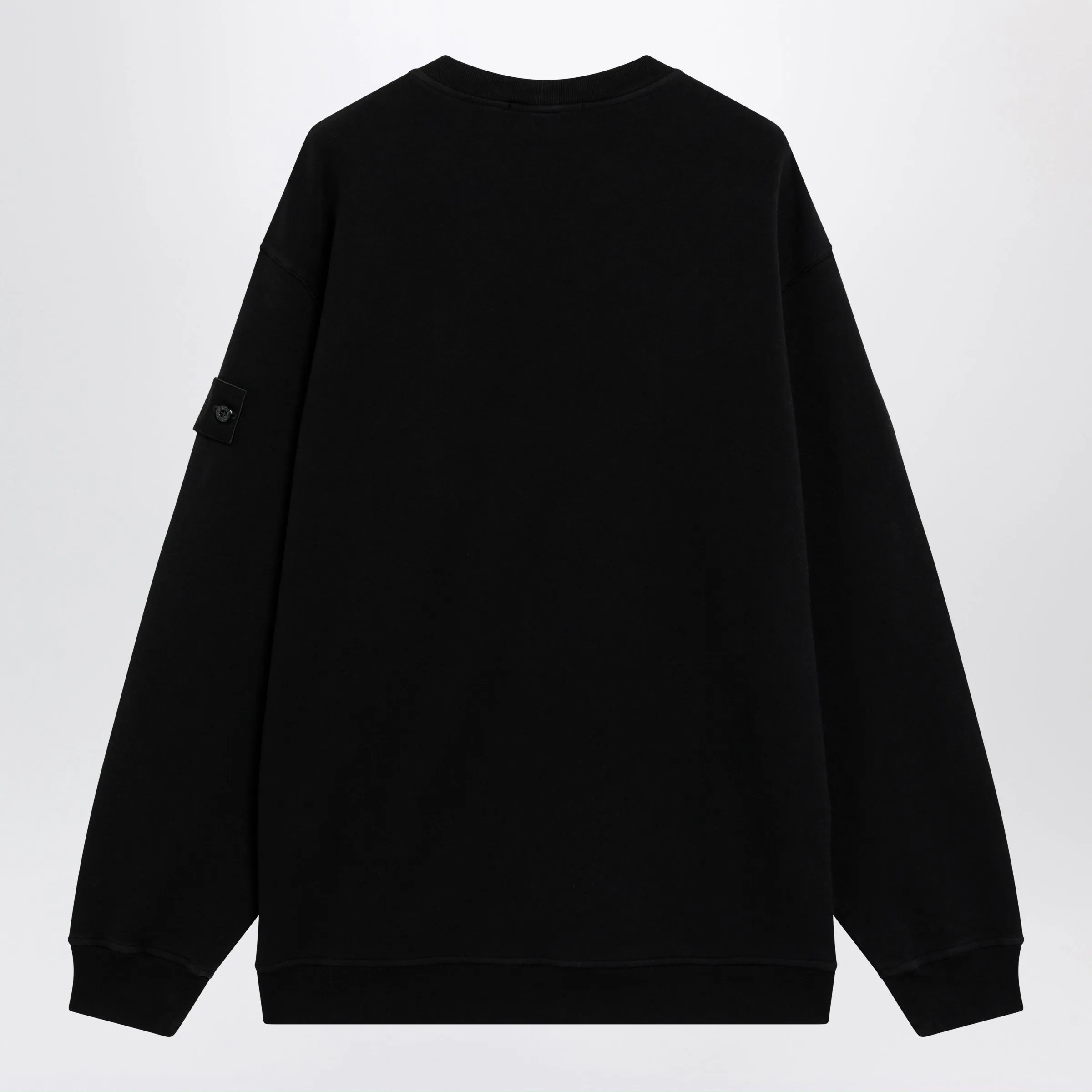 Black Cotton Sweatshirt sold by Wanan Luxury product image thumbnail 2