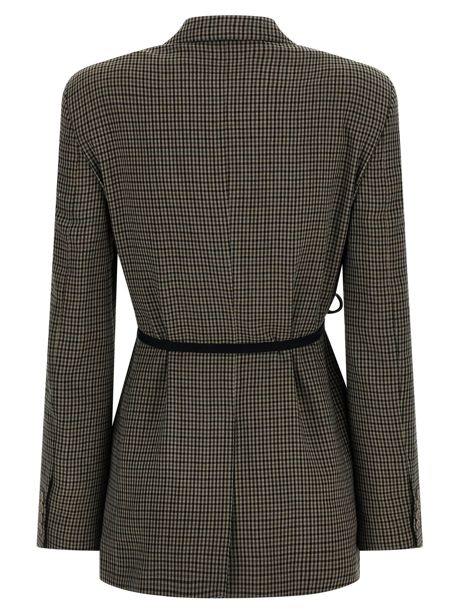 Wrap Tailored Blazers Brown sold by Wanan Luxury product image thumbnail 2