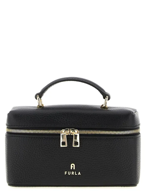 Furla Camelia Hand Bags Black made by Furla