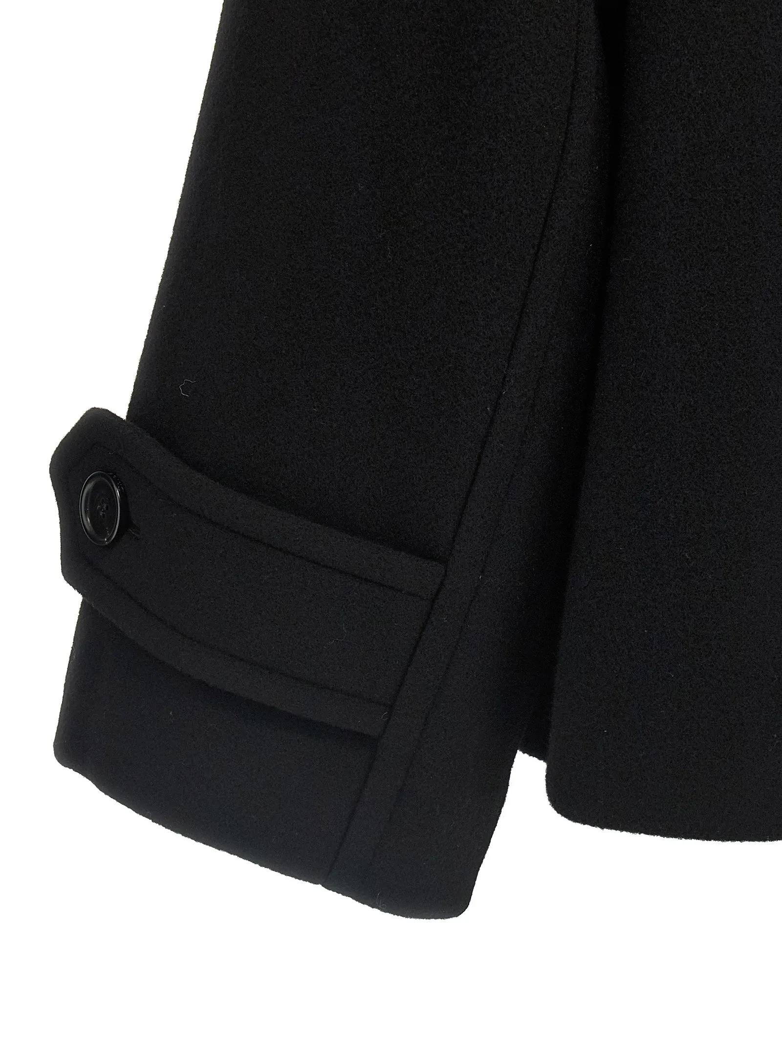 Double Breasted Wool Coat Coats And Trench Coats Black sold by Wanan Luxury product image thumbnail 5