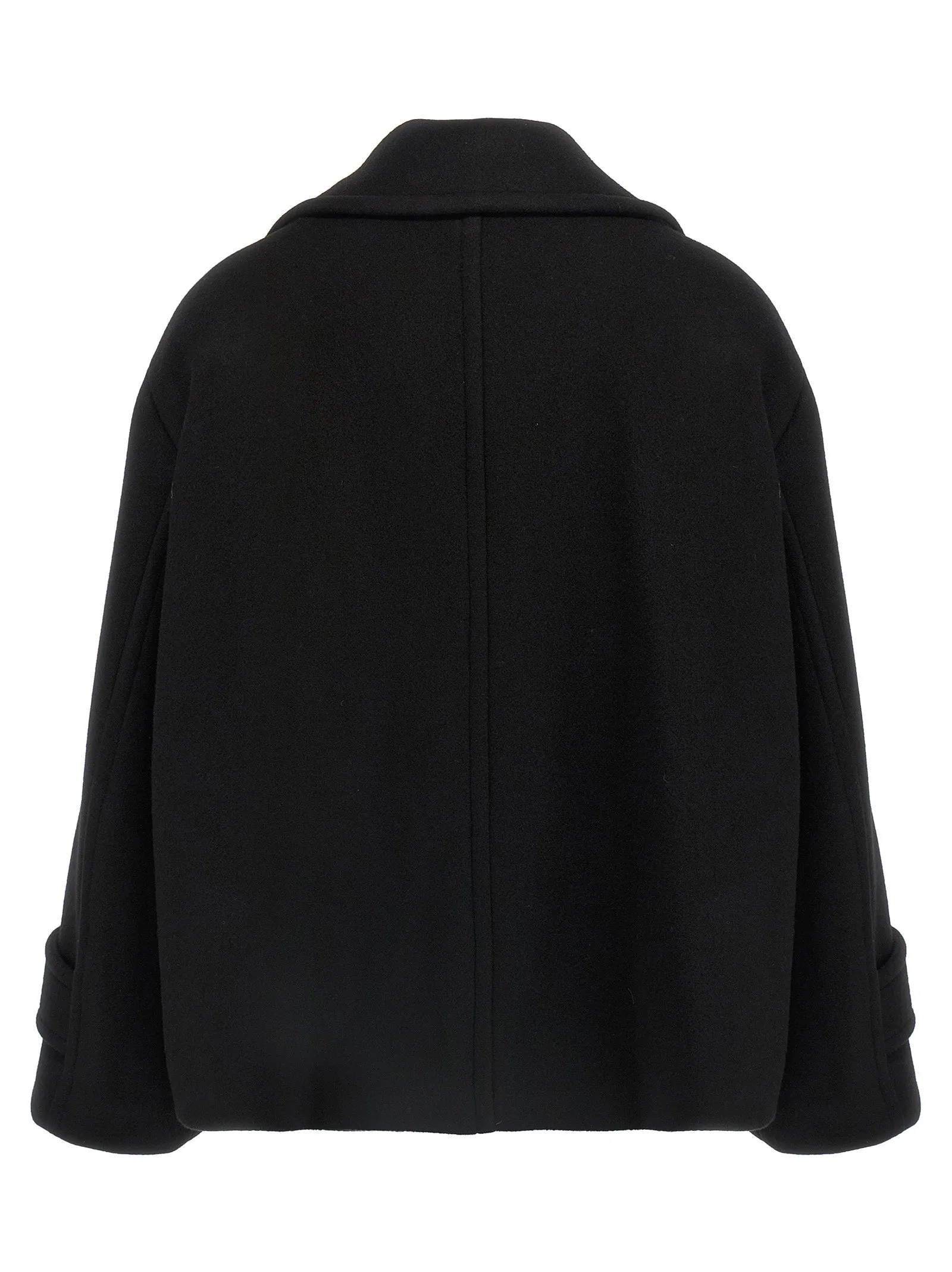 Double Breasted Wool Coat Coats And Trench Coats Black sold by Wanan Luxury product image thumbnail 3