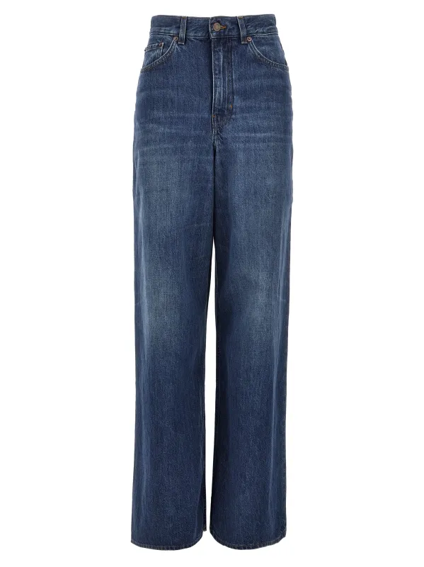 Palazzo Jeans Blue made by Chloe