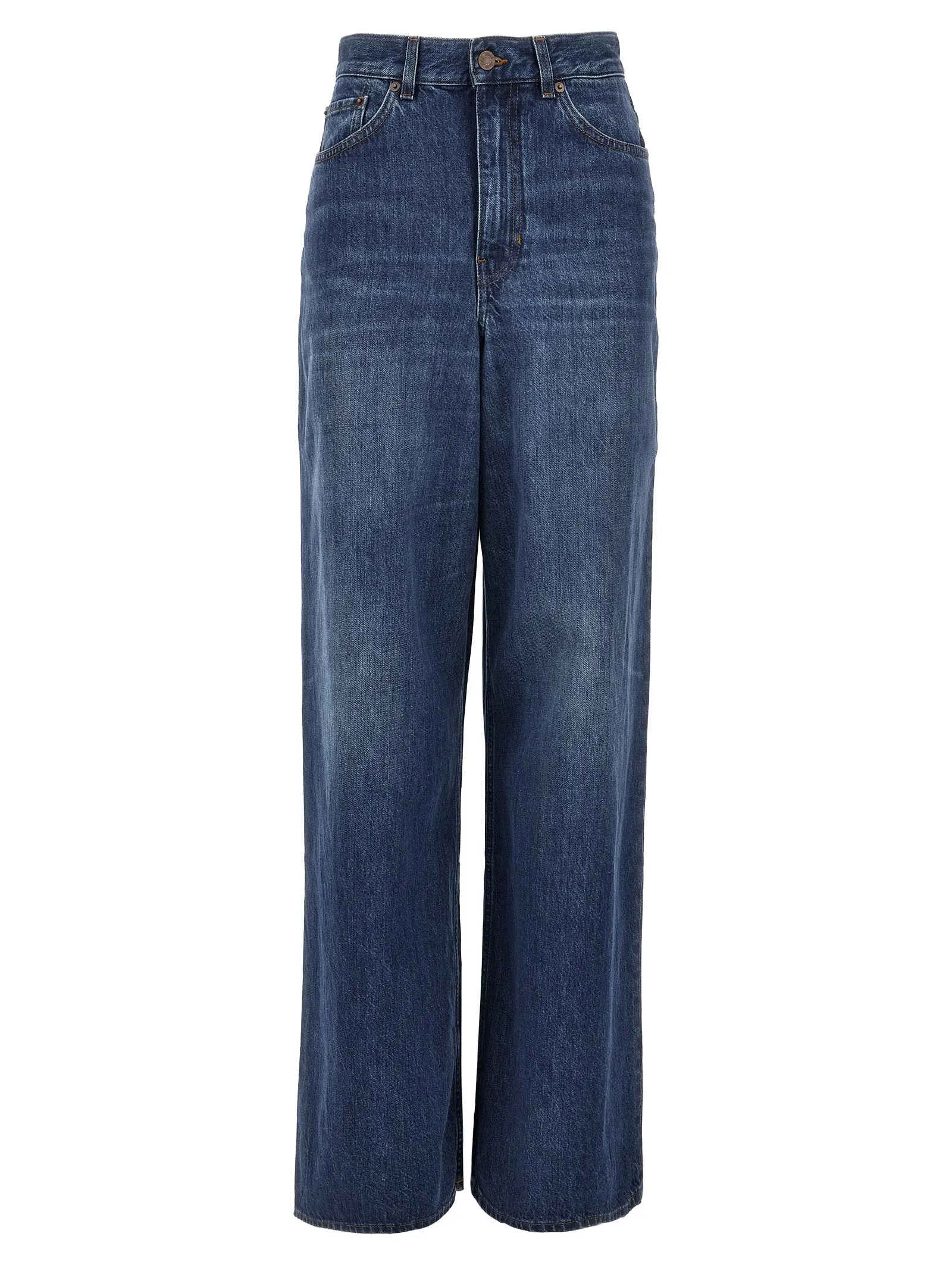 Palazzo Jeans Blue sold by Wanan Luxury