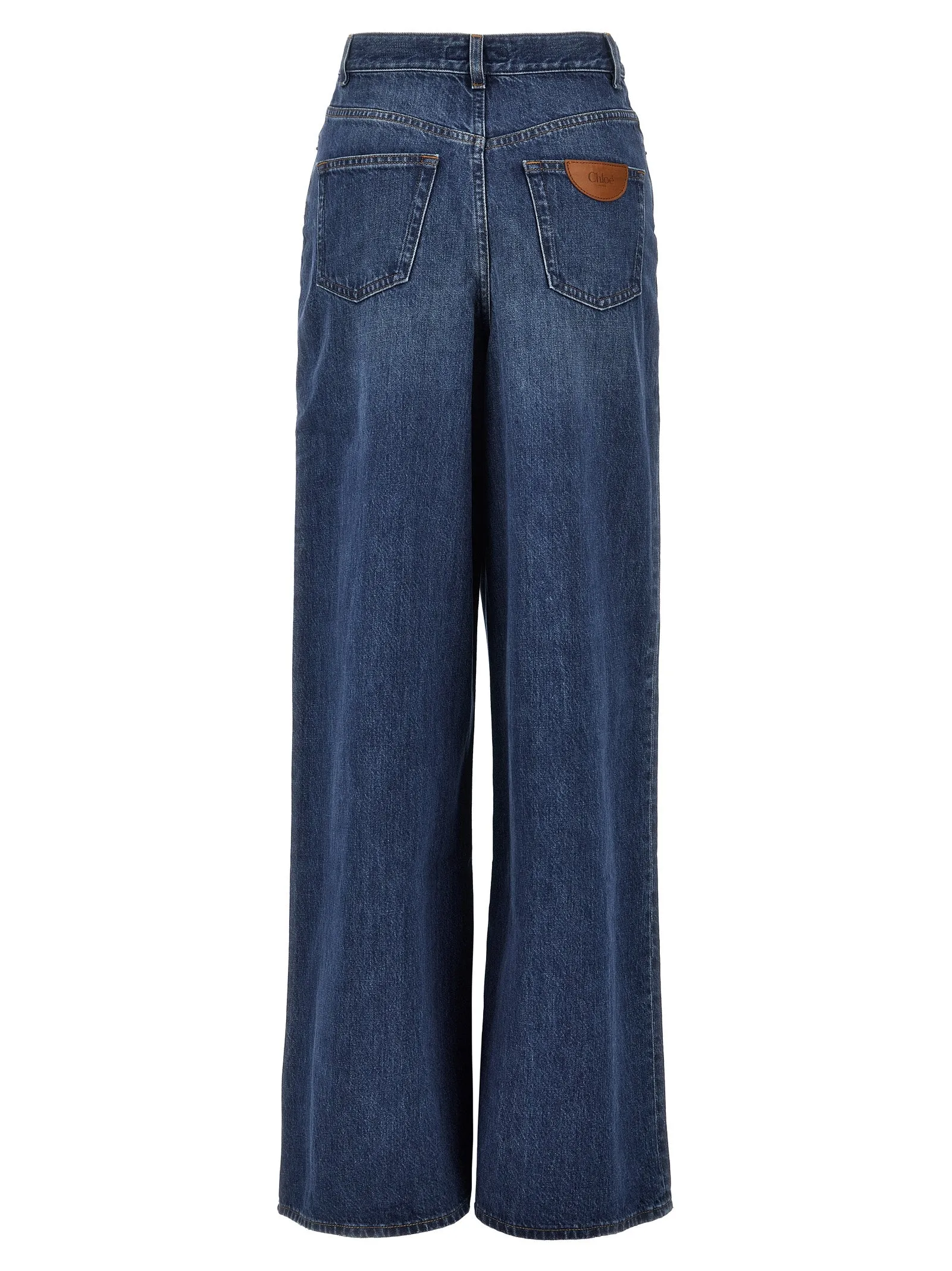 Palazzo Jeans Blue sold by Wanan Luxury product image thumbnail 2