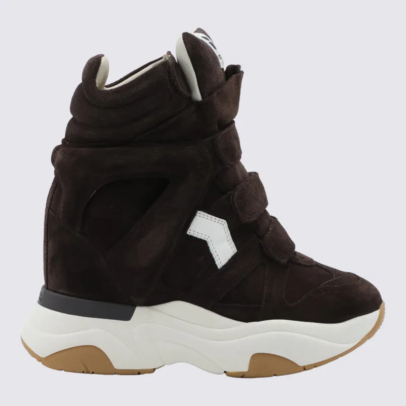 Sneakers Chocolate/Milky White made by Isabel Marant