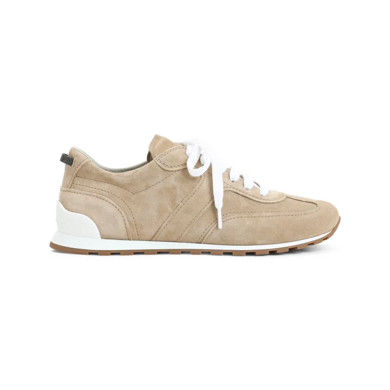 Sneakers Nude & Neutrals made by Brunello Cucinelli