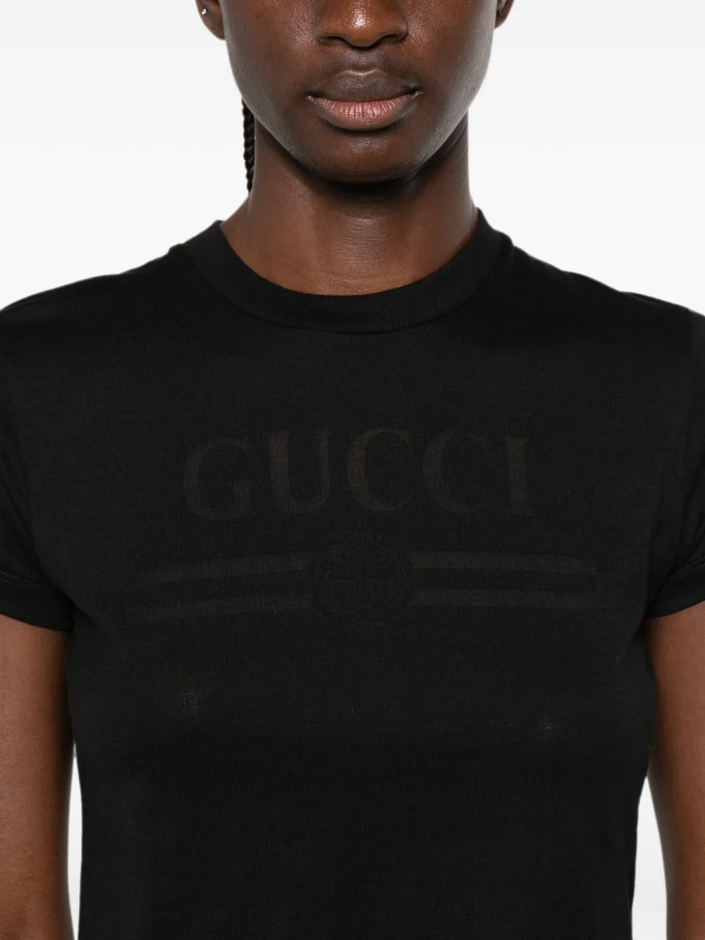 Logo Cotton T-Shirt sold by Wanan Luxury product image thumbnail 4