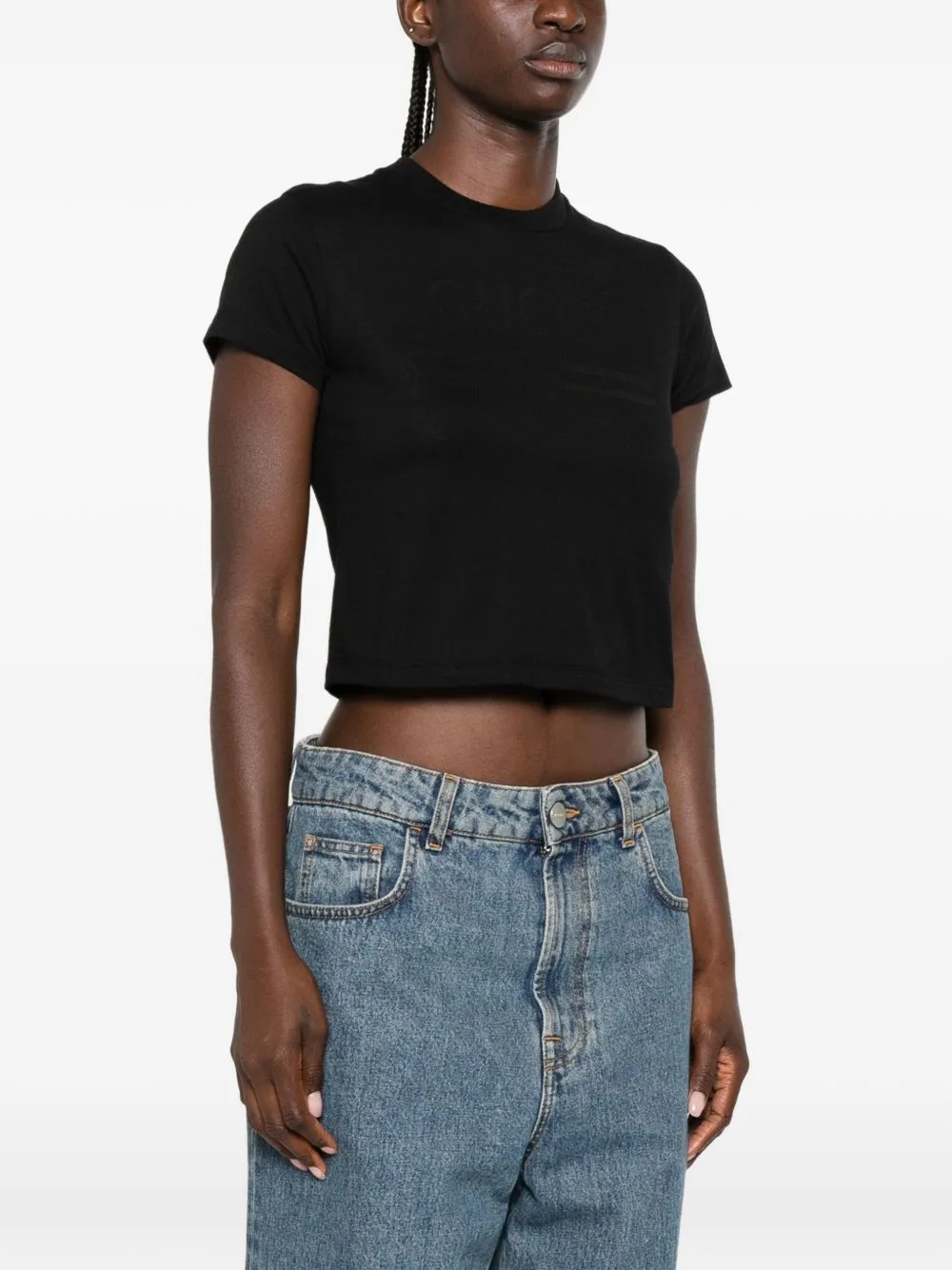 Logo Cotton T-Shirt sold by Wanan Luxury product image thumbnail 2