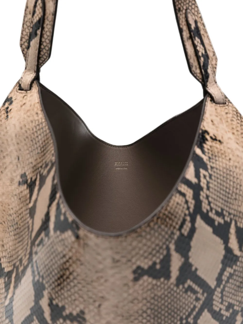 Lotus Small Leathet Bucket Bag sold by Wanan Luxury product image thumbnail 2
