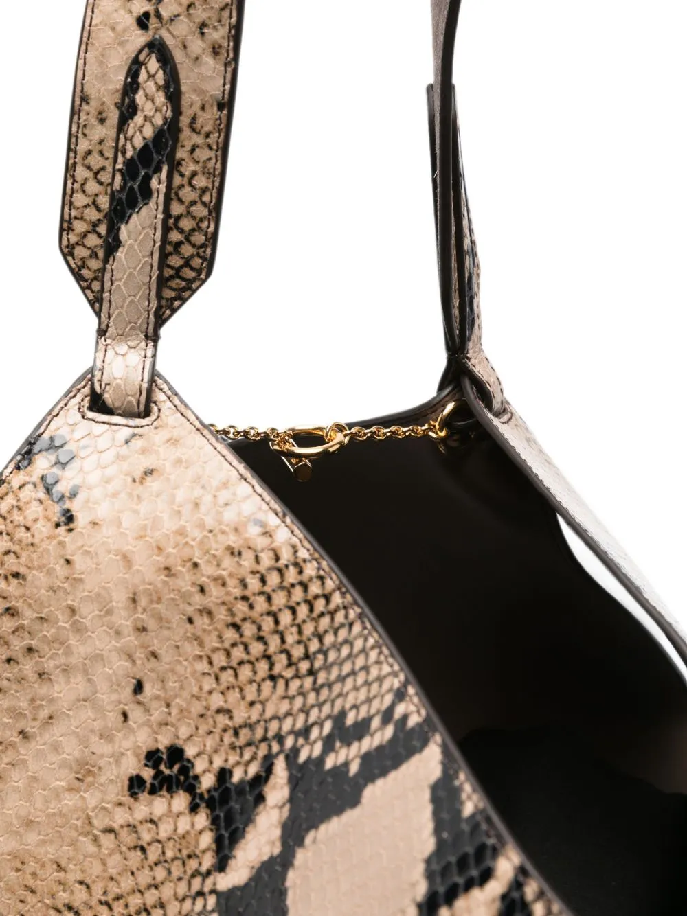 Lotus Small Leathet Bucket Bag sold by Wanan Luxury product image thumbnail 3