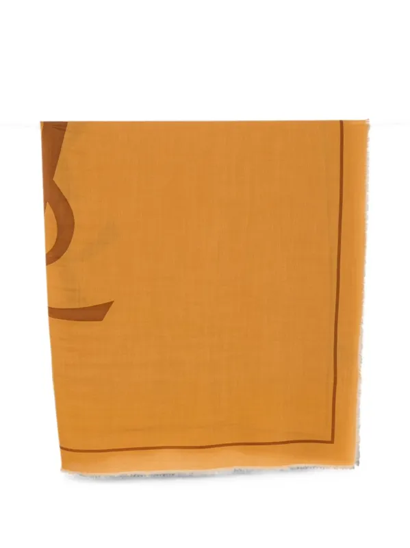 Logo Wool Foulard made by Yves Saint Laurent