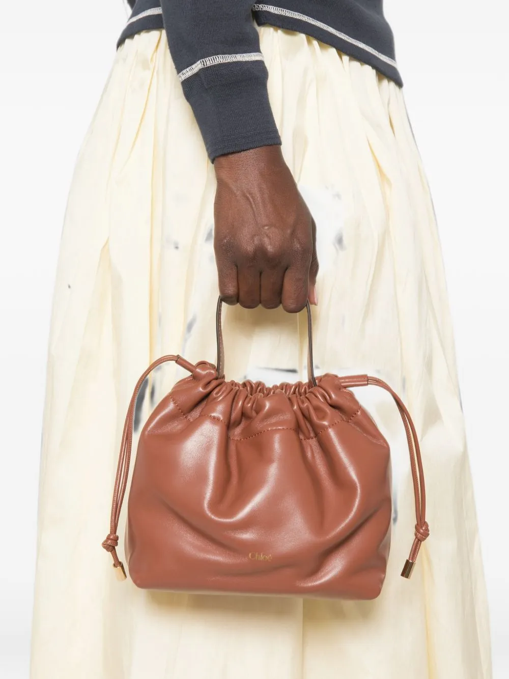 Chloé Icons Leather Clutch sold by Wanan Luxury product image thumbnail 3