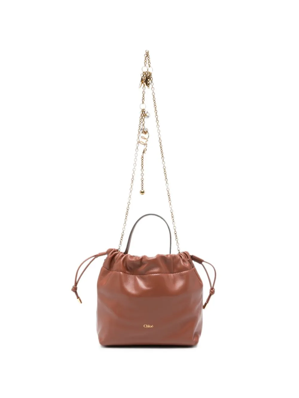 Chloé Icons Leather Clutch sold by Wanan Luxury