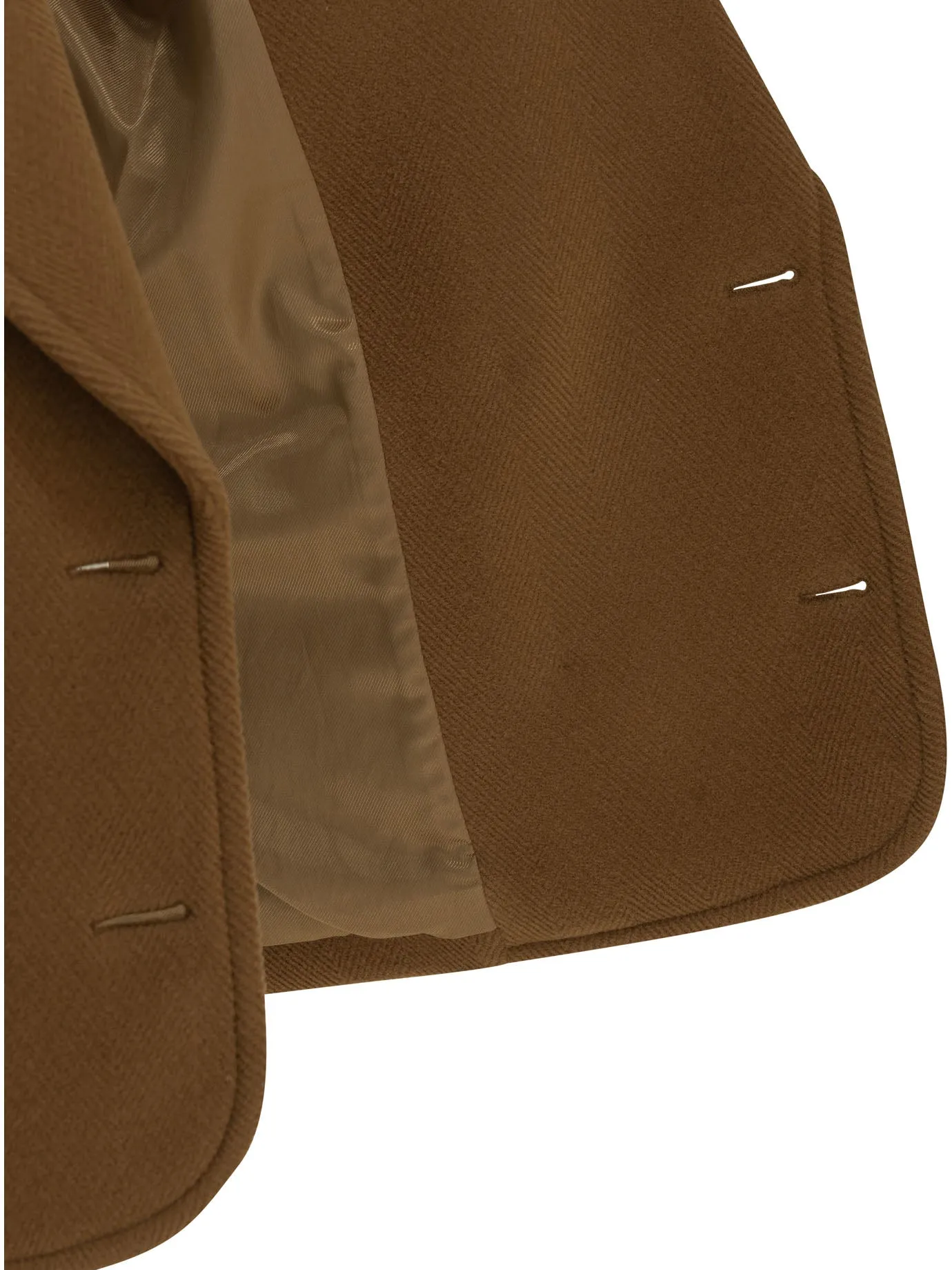 Short Wool Coat Jackets And Coats Brown sold by Wanan Luxury product image thumbnail 4