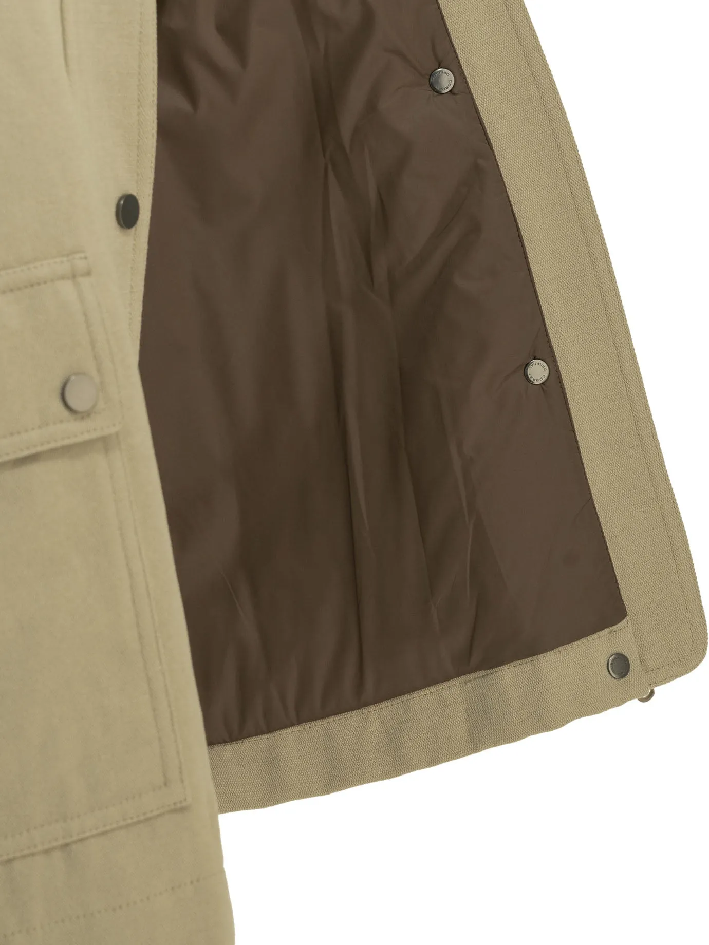 Lightweight Cotton And Linen Jacket Jackets And Coats Beige sold by Wanan Luxury product image thumbnail 4