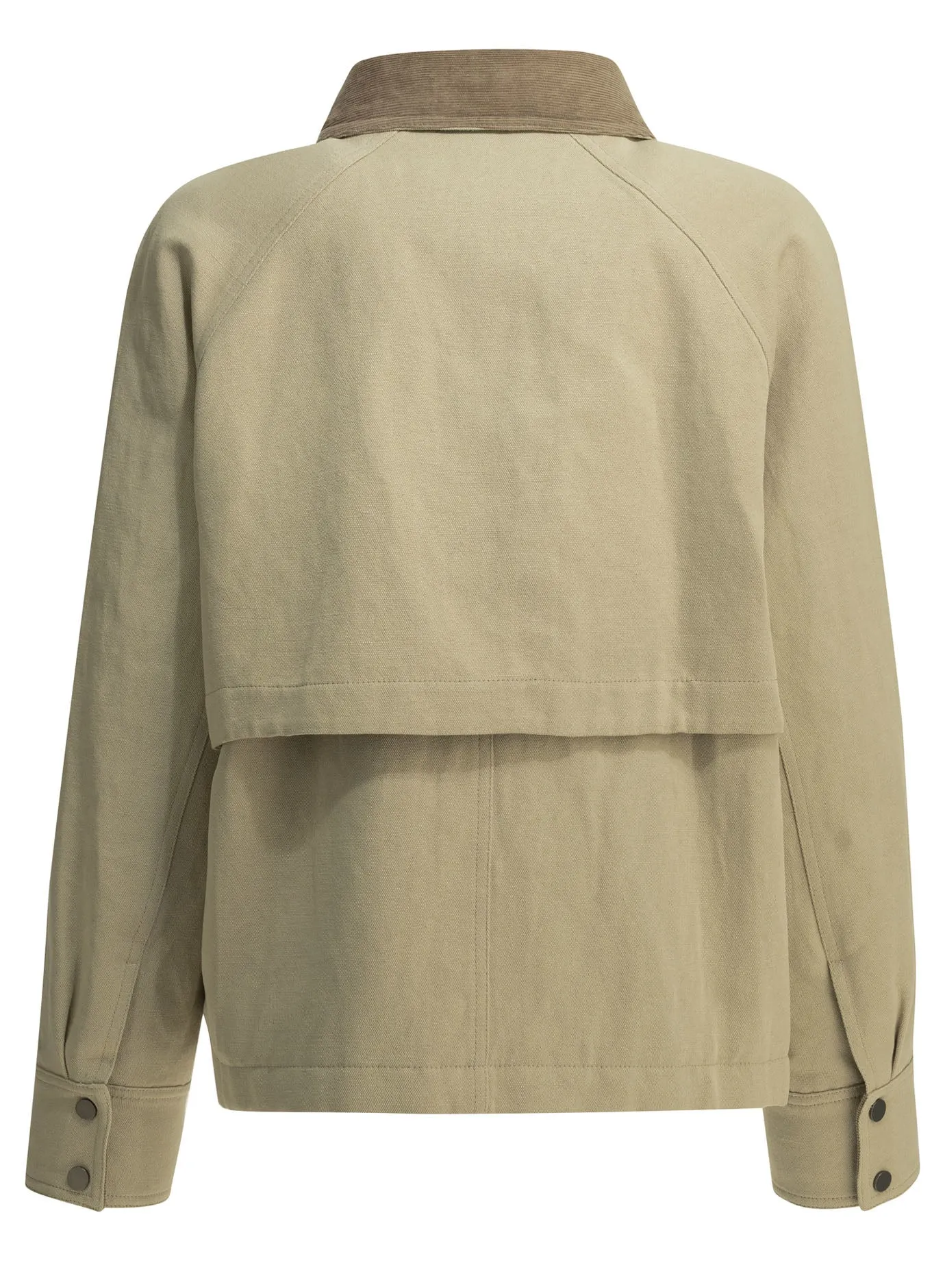 Lightweight Cotton And Linen Jacket Jackets And Coats Beige sold by Wanan Luxury product image thumbnail 2