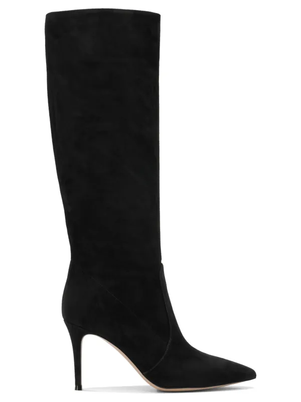 Hansen 85mm Boots And Ankle Boots Black made by Gianvito Rossi