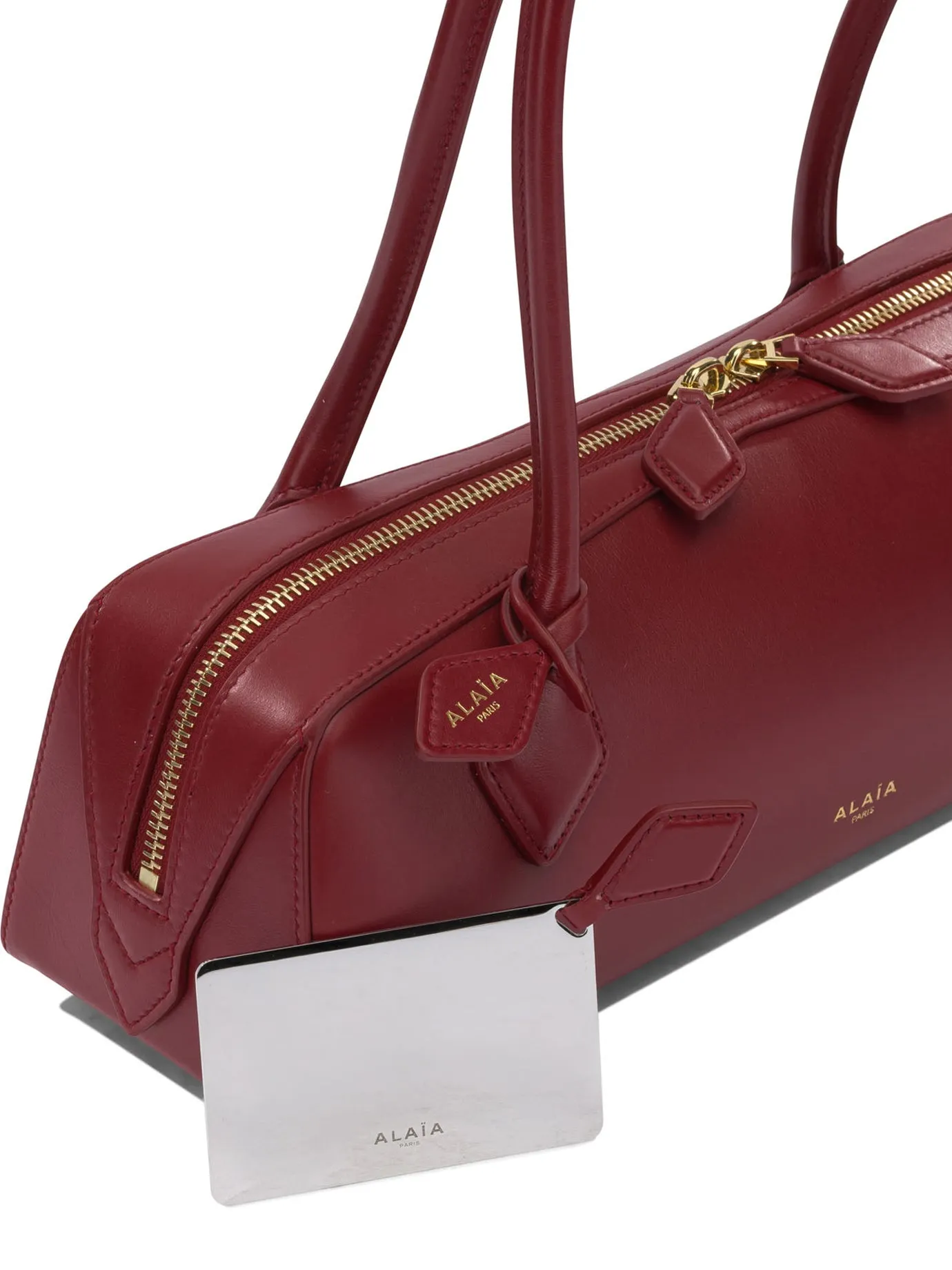 Le Teckel Shoulder Bags Red sold by Wanan Luxury product image thumbnail 4