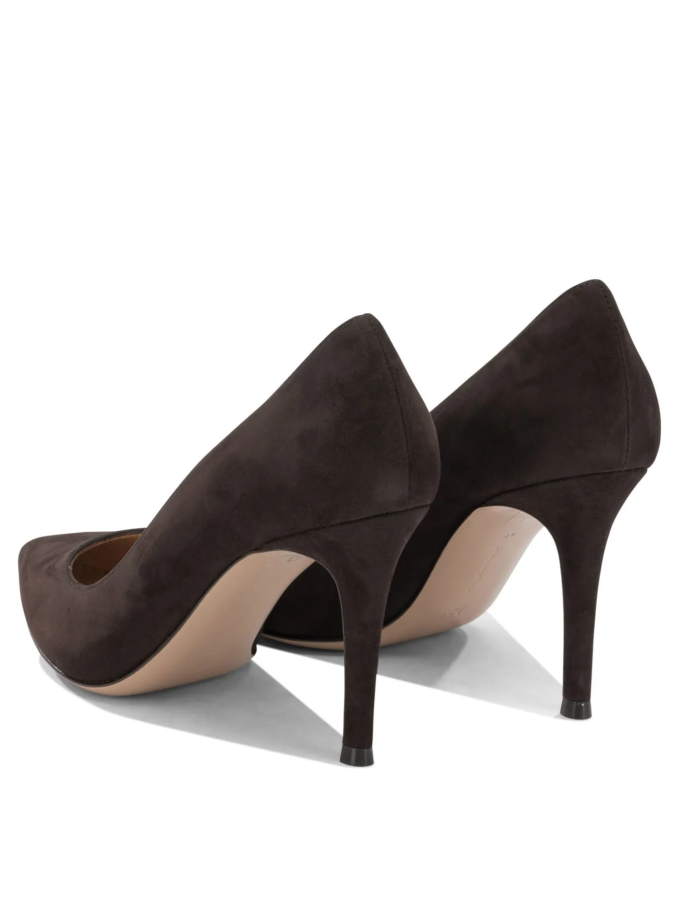 Gianvito 85mm Heeled Shoes Brown sold by Wanan Luxury product image thumbnail 4