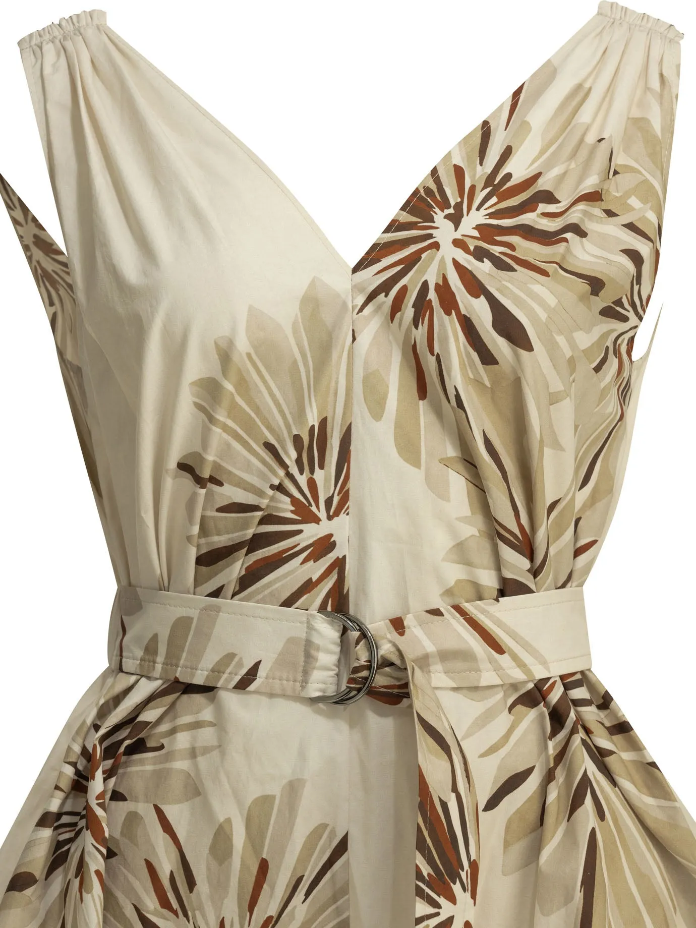 Bloom Print Dresses Beige sold by Wanan Luxury product image thumbnail 3